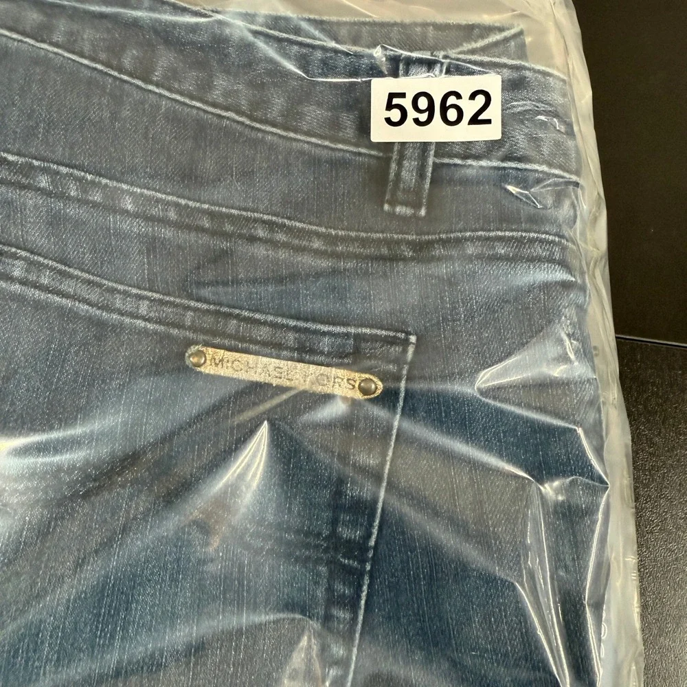 Michael Kors Womens Size 6 Skinny Jeans Dark Wash Blue Denim Stretch 5-Pocket